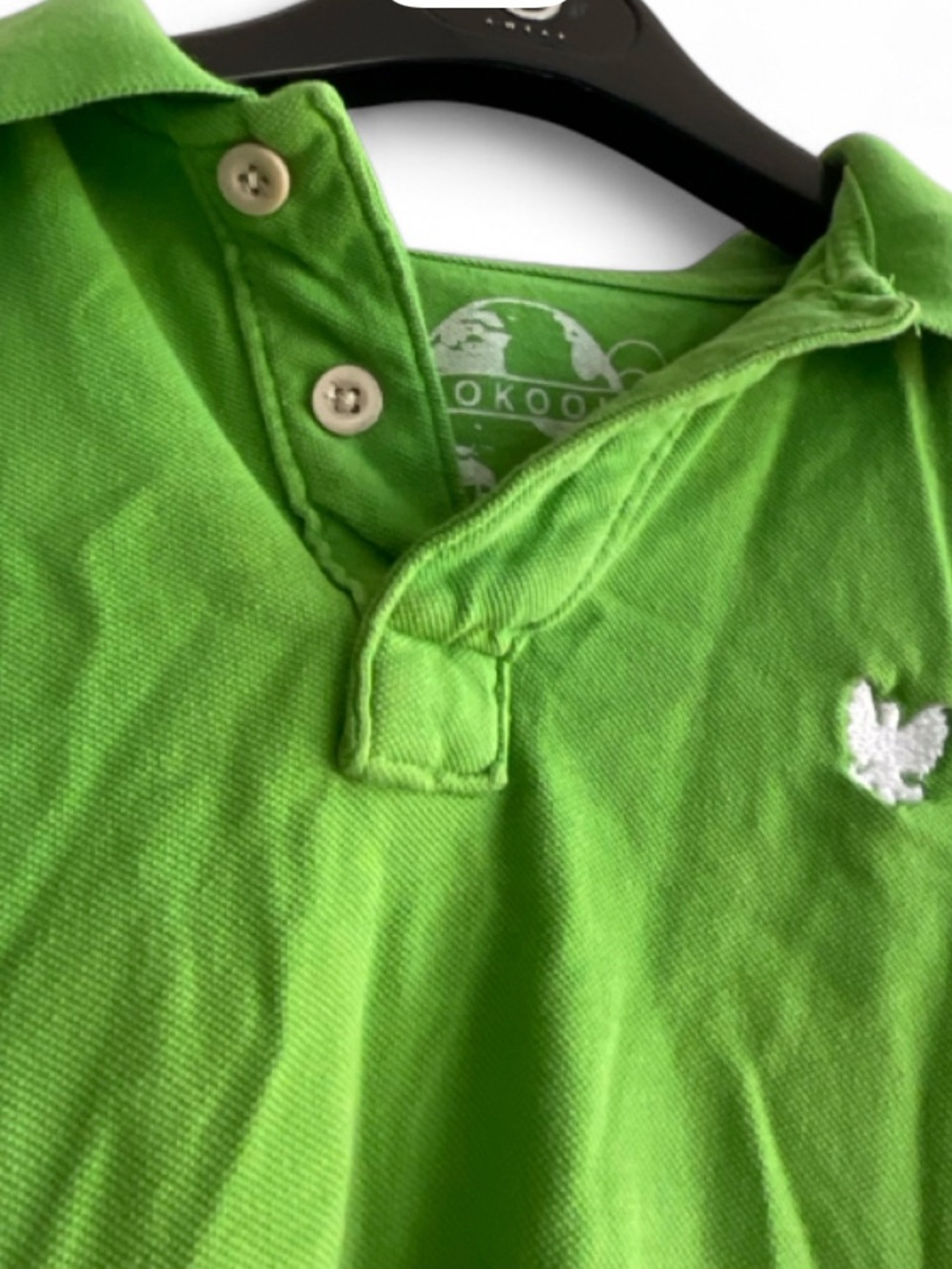 Y2K Men’s Vintage So Kool Green Polo Shirt - Classic Short Sleeve